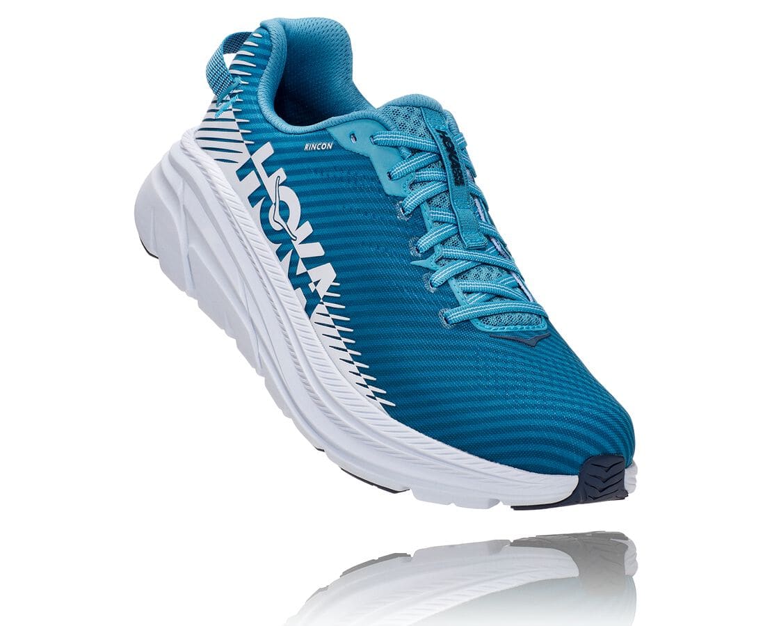 Hoka One One Rincon 2 Férfi Gyalogló Cipő Kék / Fehér [DTIYW-9514]